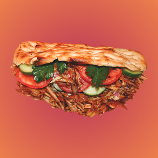 Drehspieß mit Brot