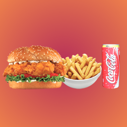 Chickenburger Menü
